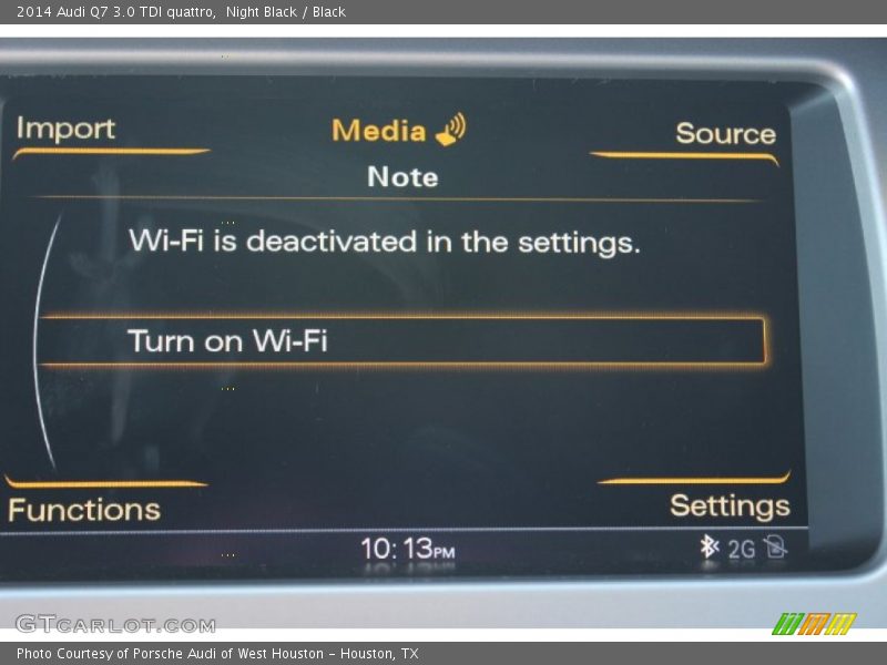 Night Black / Black 2014 Audi Q7 3.0 TDI quattro