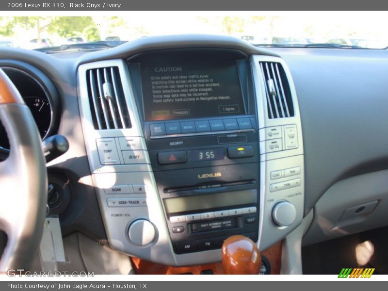 Black Onyx / Ivory 2006 Lexus RX 330