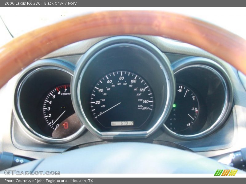 Black Onyx / Ivory 2006 Lexus RX 330