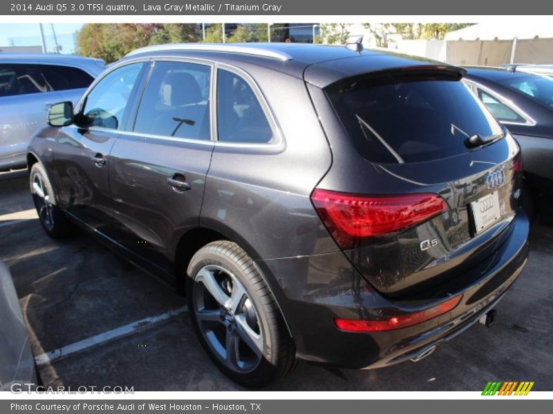 Lava Gray Metallic / Titanium Gray 2014 Audi Q5 3.0 TFSI quattro