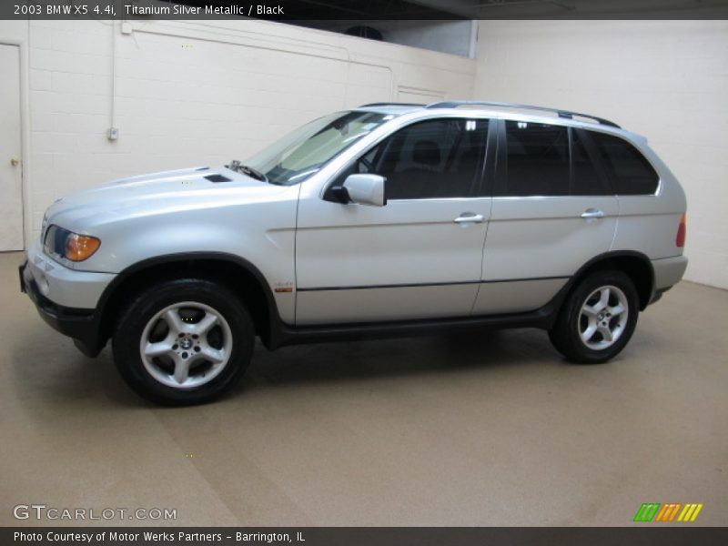  2003 X5 4.4i Titanium Silver Metallic