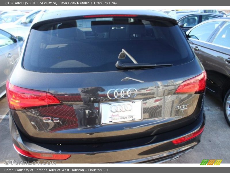 Lava Gray Metallic / Titanium Gray 2014 Audi Q5 3.0 TFSI quattro