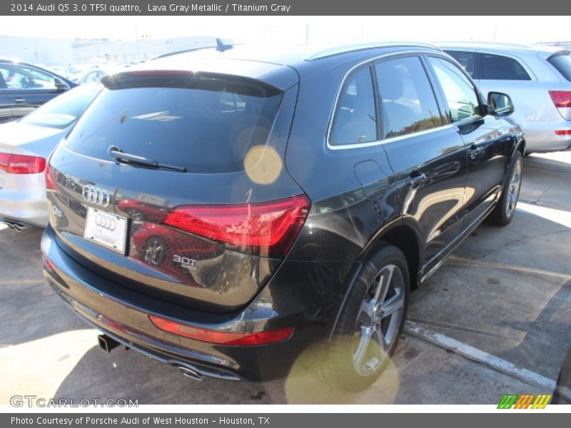 Lava Gray Metallic / Titanium Gray 2014 Audi Q5 3.0 TFSI quattro