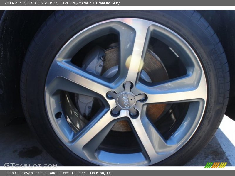 Lava Gray Metallic / Titanium Gray 2014 Audi Q5 3.0 TFSI quattro