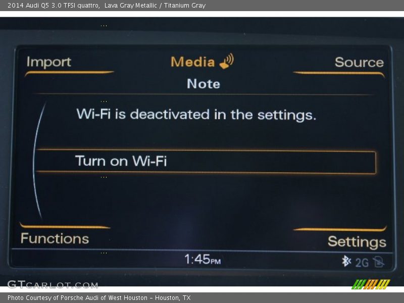 Lava Gray Metallic / Titanium Gray 2014 Audi Q5 3.0 TFSI quattro