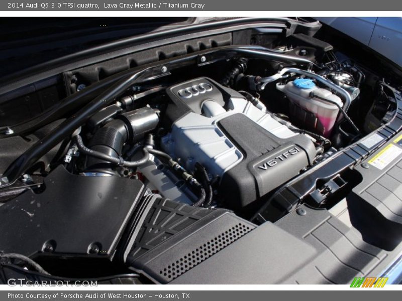 Lava Gray Metallic / Titanium Gray 2014 Audi Q5 3.0 TFSI quattro