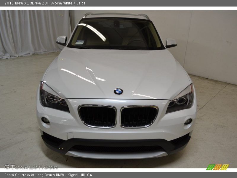 Alpine White / Beige 2013 BMW X1 sDrive 28i