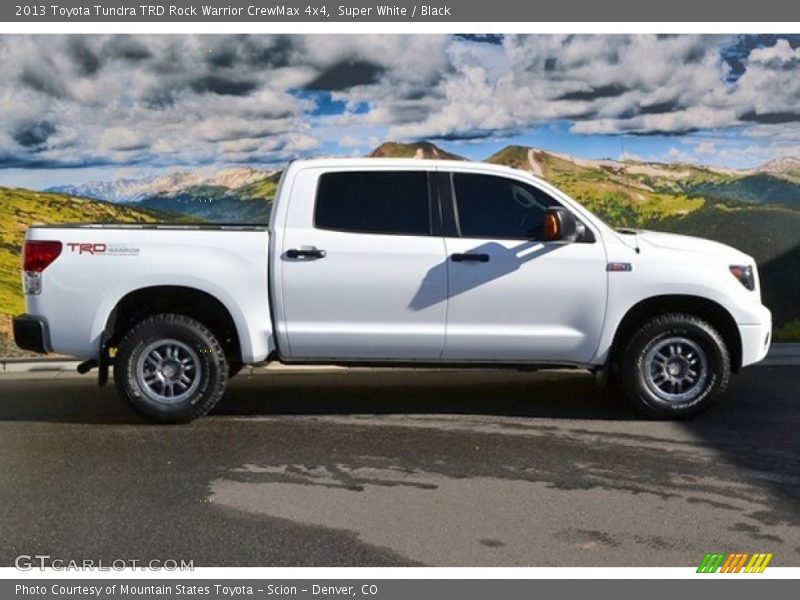 Super White / Black 2013 Toyota Tundra TRD Rock Warrior CrewMax 4x4