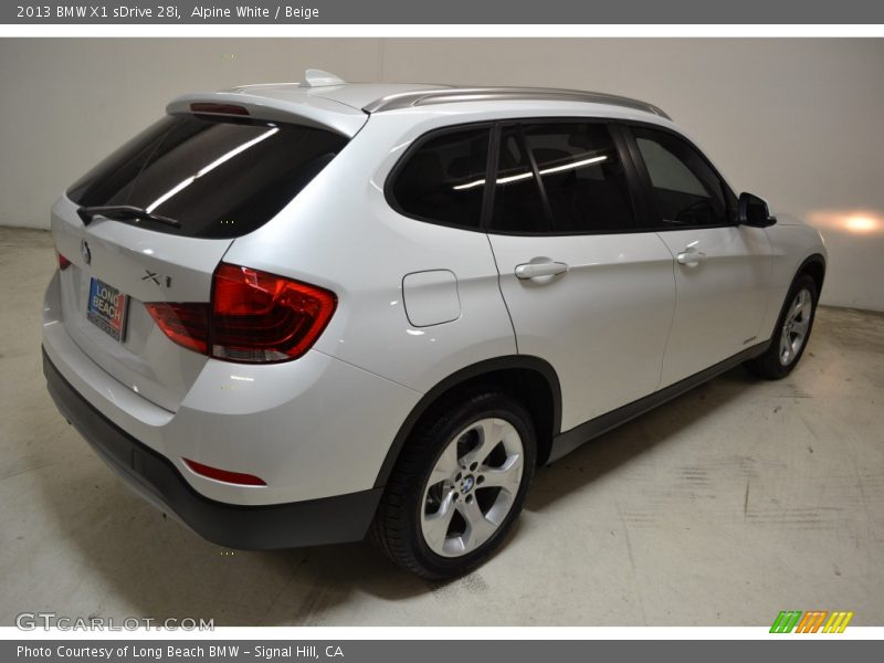 Alpine White / Beige 2013 BMW X1 sDrive 28i