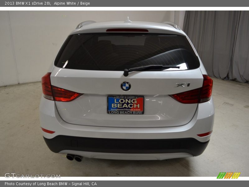 Alpine White / Beige 2013 BMW X1 sDrive 28i