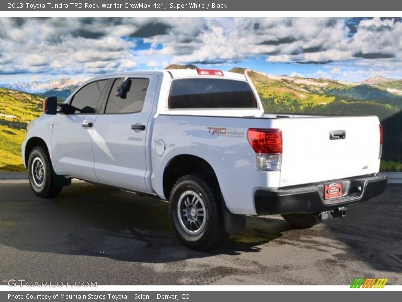 Super White / Black 2013 Toyota Tundra TRD Rock Warrior CrewMax 4x4