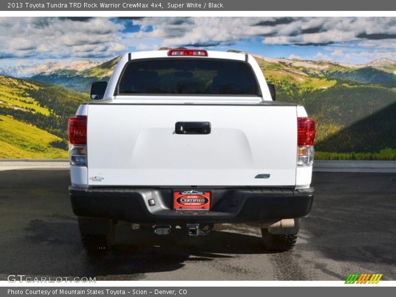 Super White / Black 2013 Toyota Tundra TRD Rock Warrior CrewMax 4x4