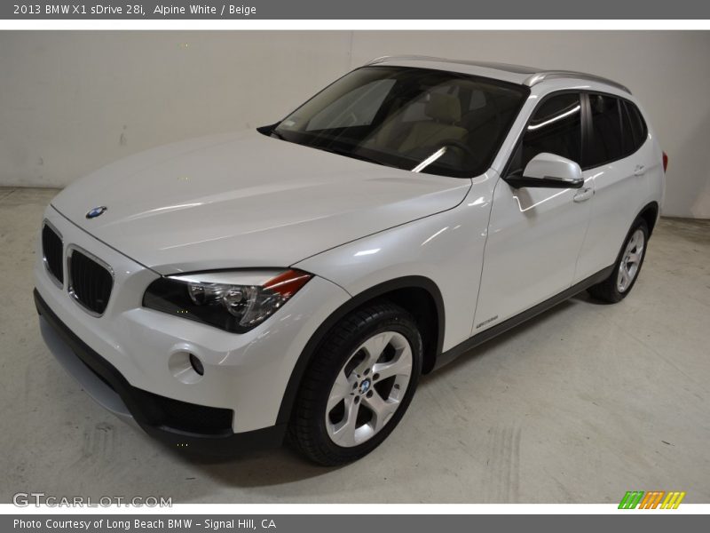 Alpine White / Beige 2013 BMW X1 sDrive 28i