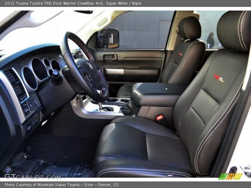 Super White / Black 2013 Toyota Tundra TRD Rock Warrior CrewMax 4x4