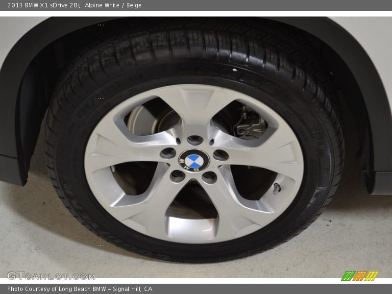 Alpine White / Beige 2013 BMW X1 sDrive 28i