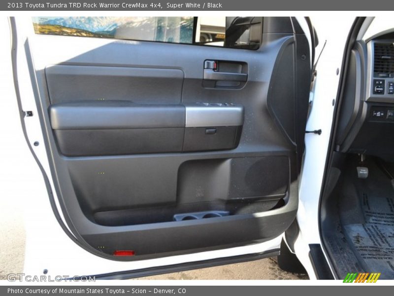 Super White / Black 2013 Toyota Tundra TRD Rock Warrior CrewMax 4x4