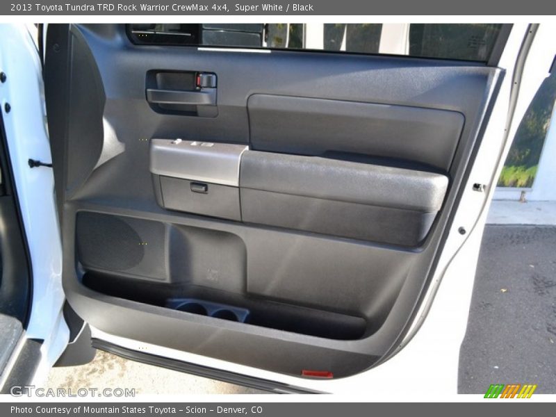 Super White / Black 2013 Toyota Tundra TRD Rock Warrior CrewMax 4x4
