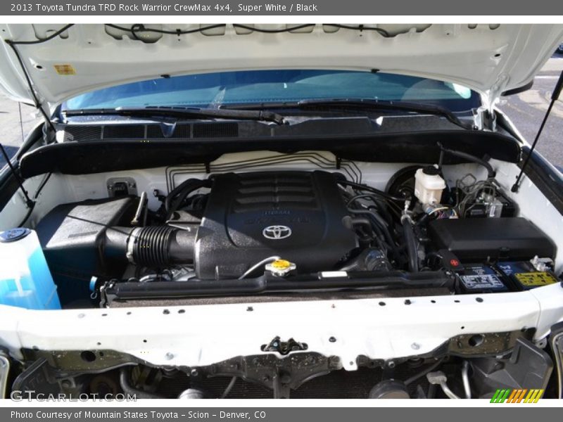 Super White / Black 2013 Toyota Tundra TRD Rock Warrior CrewMax 4x4