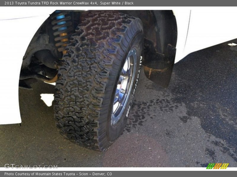 Super White / Black 2013 Toyota Tundra TRD Rock Warrior CrewMax 4x4