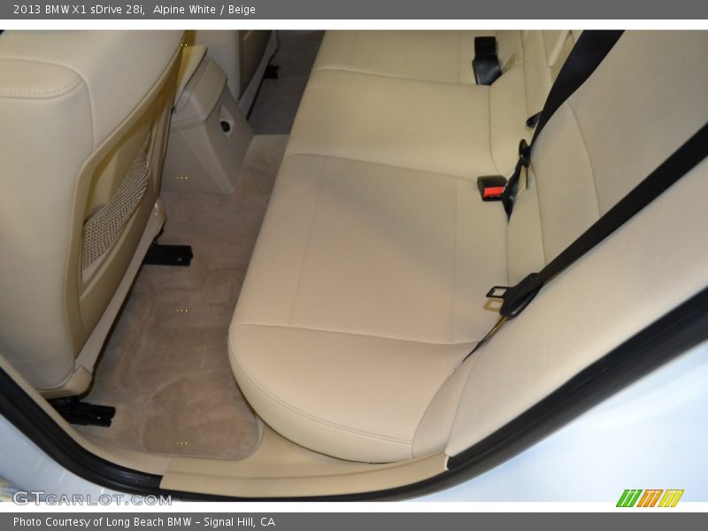 Alpine White / Beige 2013 BMW X1 sDrive 28i