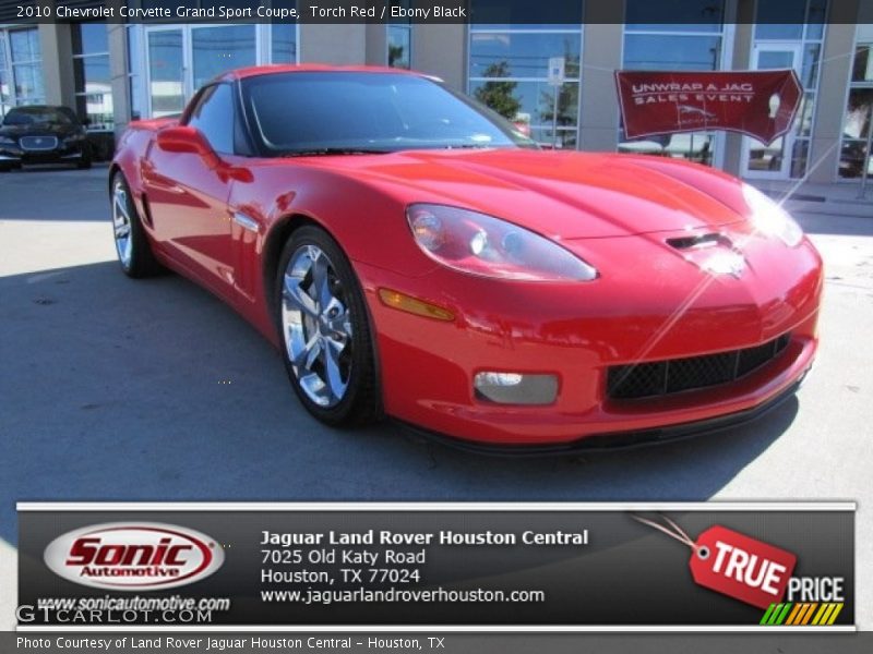 Torch Red / Ebony Black 2010 Chevrolet Corvette Grand Sport Coupe
