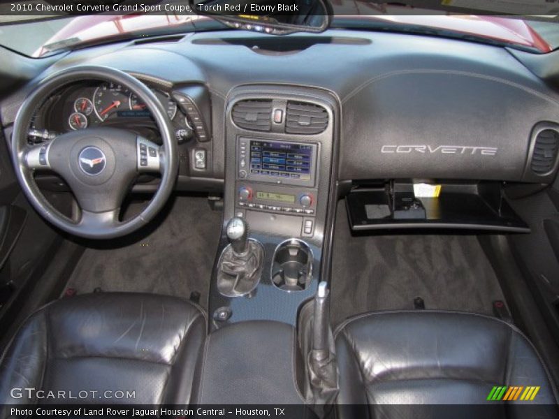 Dashboard of 2010 Corvette Grand Sport Coupe