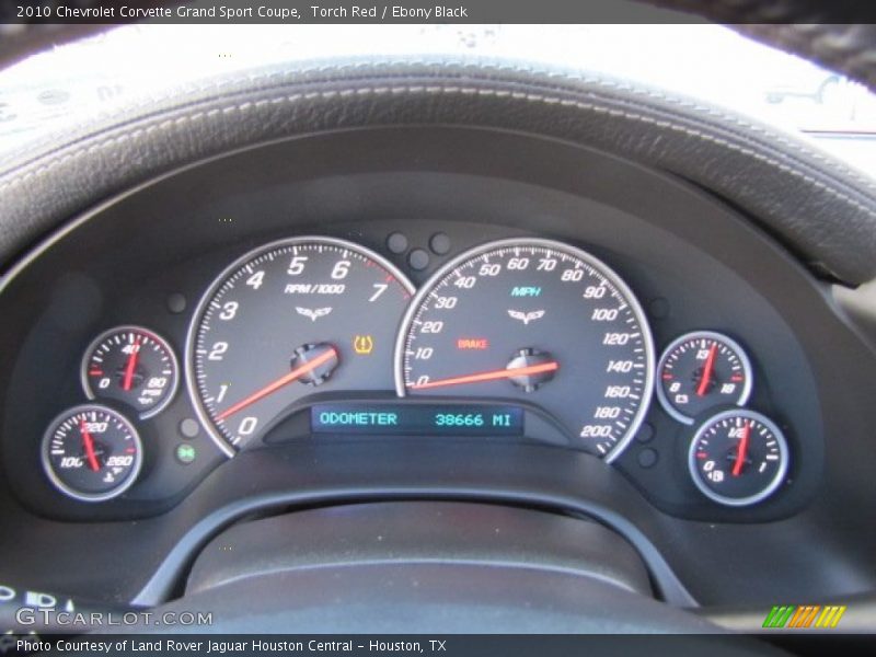  2010 Corvette Grand Sport Coupe Grand Sport Coupe Gauges