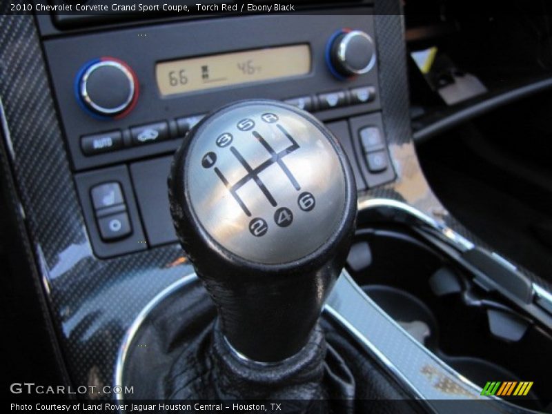  2010 Corvette Grand Sport Coupe 6 Speed Manual Shifter