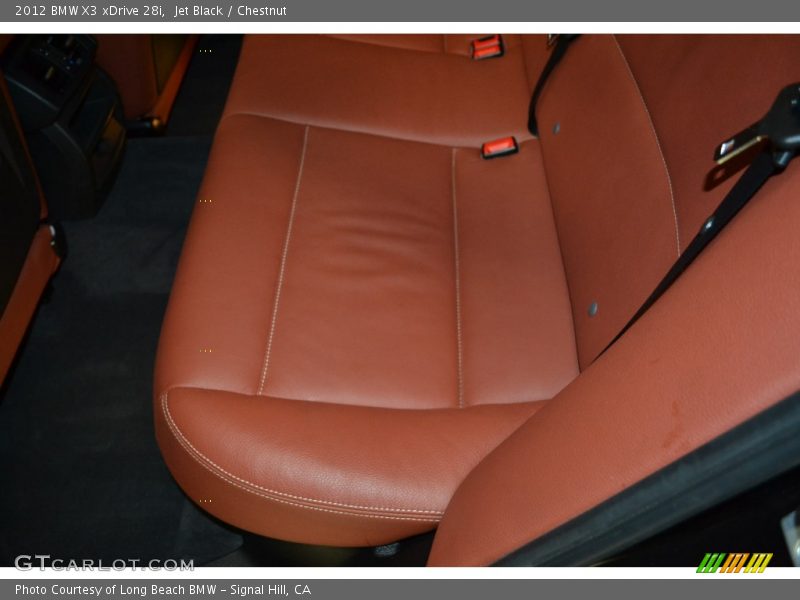 Jet Black / Chestnut 2012 BMW X3 xDrive 28i