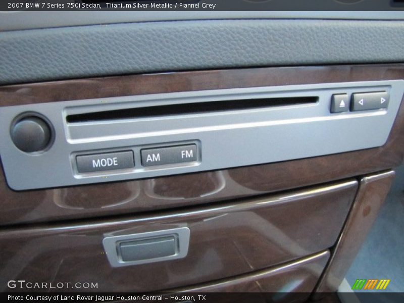 Titanium Silver Metallic / Flannel Grey 2007 BMW 7 Series 750i Sedan