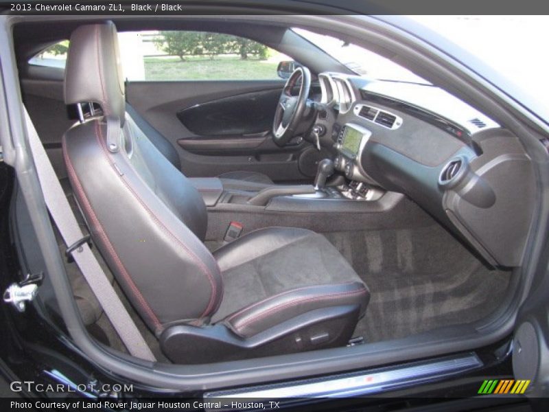 Front Seat of 2013 Camaro ZL1