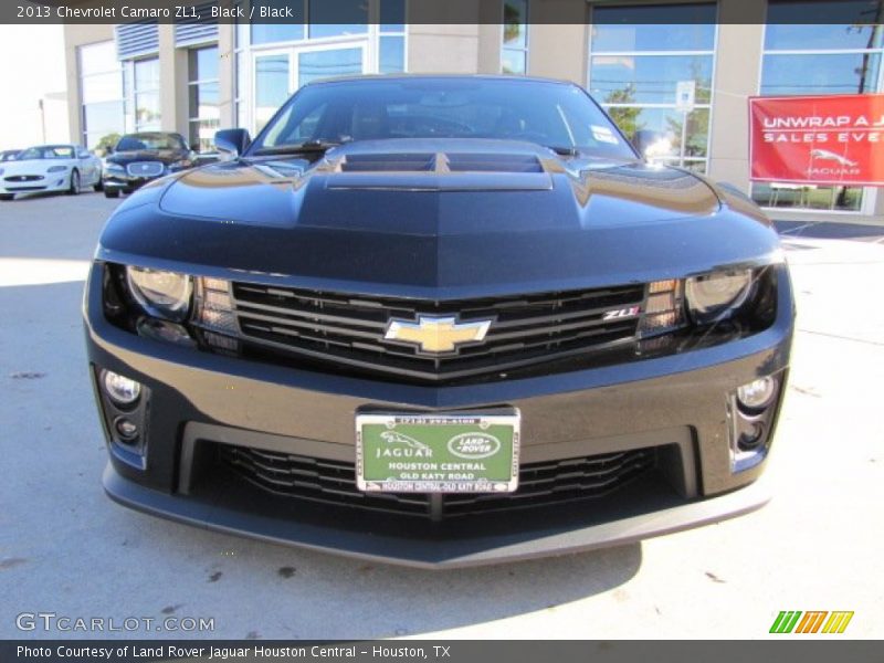 Black / Black 2013 Chevrolet Camaro ZL1