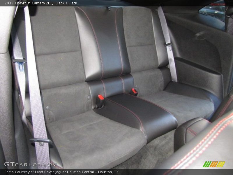 Rear Seat of 2013 Camaro ZL1