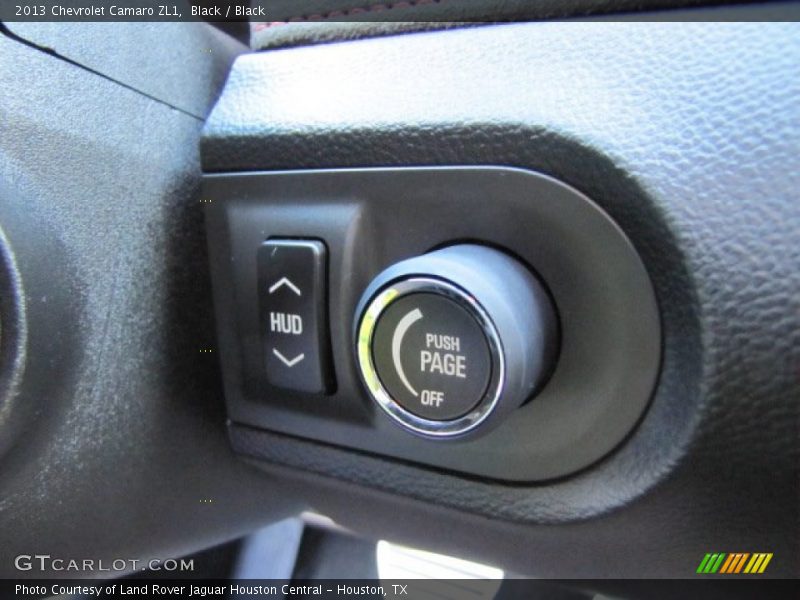 Black / Black 2013 Chevrolet Camaro ZL1
