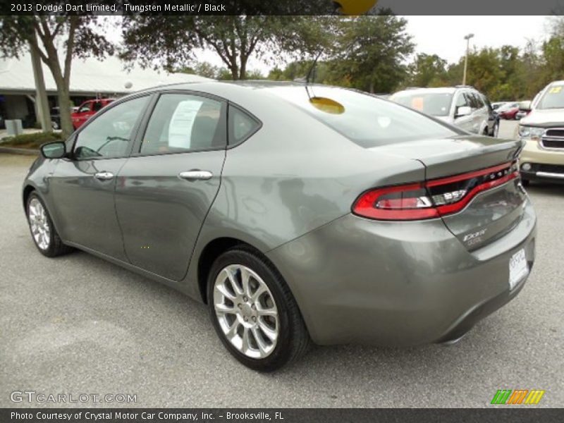Tungsten Metallic / Black 2013 Dodge Dart Limited