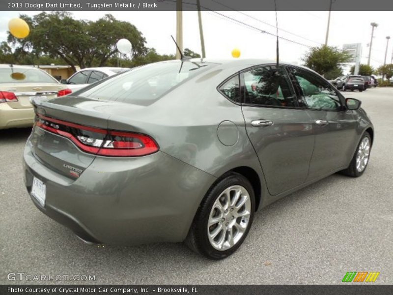 Tungsten Metallic / Black 2013 Dodge Dart Limited