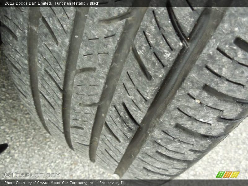 Tungsten Metallic / Black 2013 Dodge Dart Limited