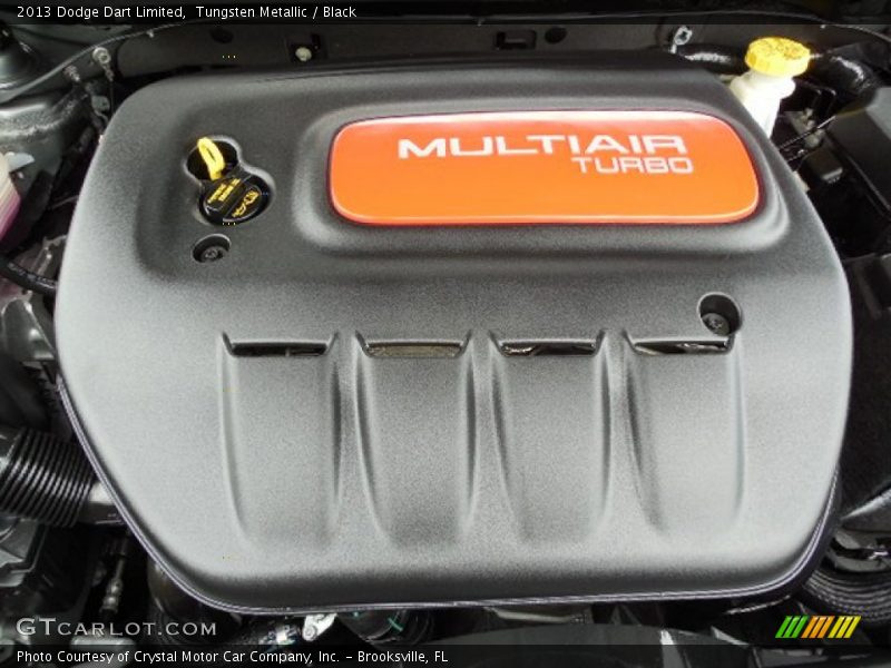 Tungsten Metallic / Black 2013 Dodge Dart Limited