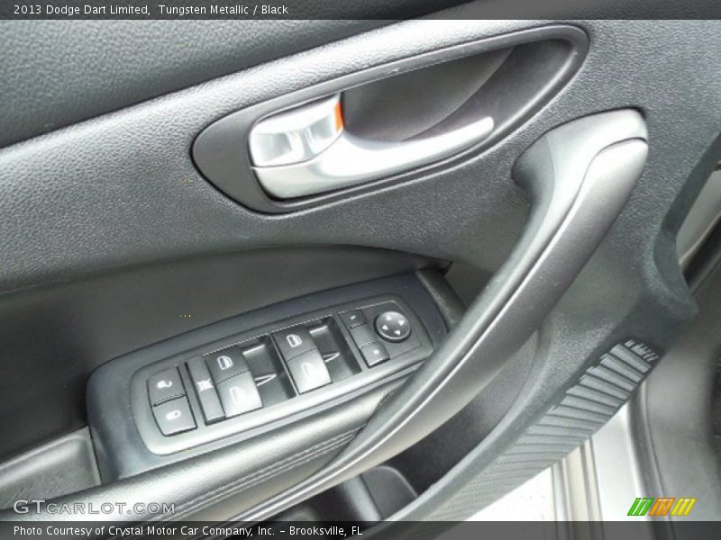 Tungsten Metallic / Black 2013 Dodge Dart Limited