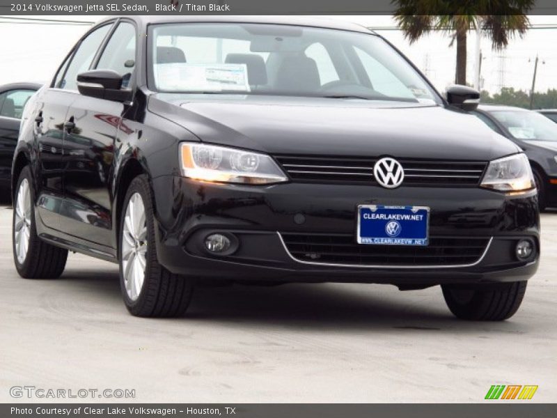 Black / Titan Black 2014 Volkswagen Jetta SEL Sedan