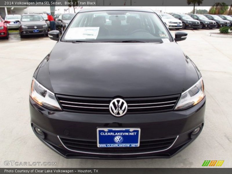Black / Titan Black 2014 Volkswagen Jetta SEL Sedan