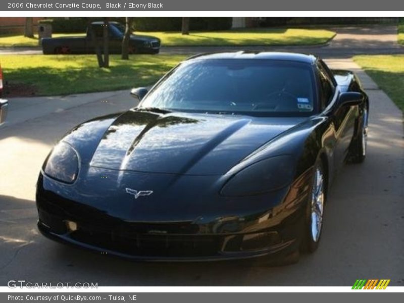 Black / Ebony Black 2006 Chevrolet Corvette Coupe