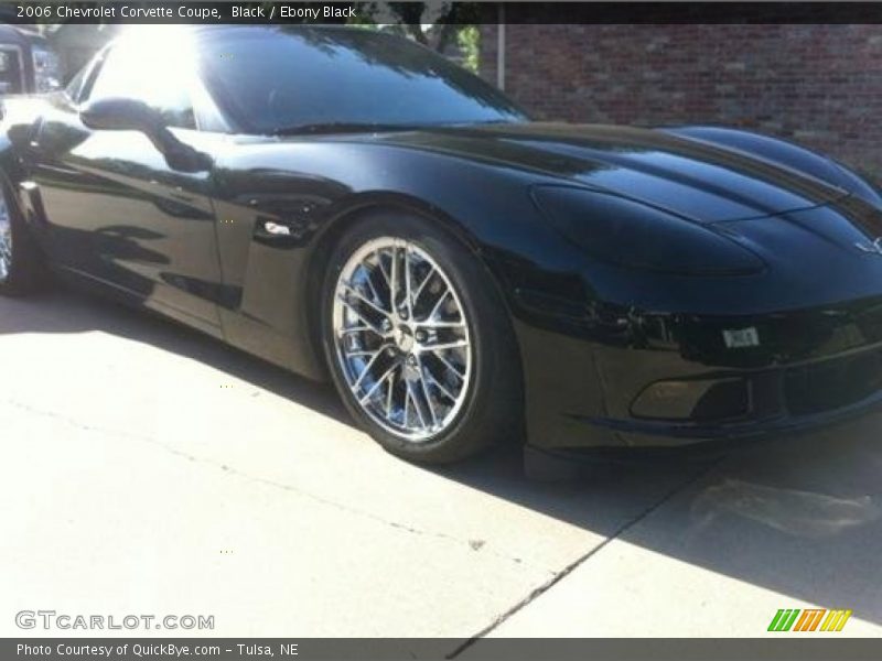 Black / Ebony Black 2006 Chevrolet Corvette Coupe