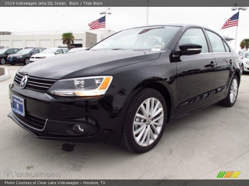 Black / Titan Black 2014 Volkswagen Jetta SEL Sedan