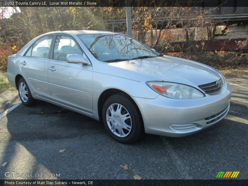 Lunar Mist Metallic / Stone 2002 Toyota Camry LE