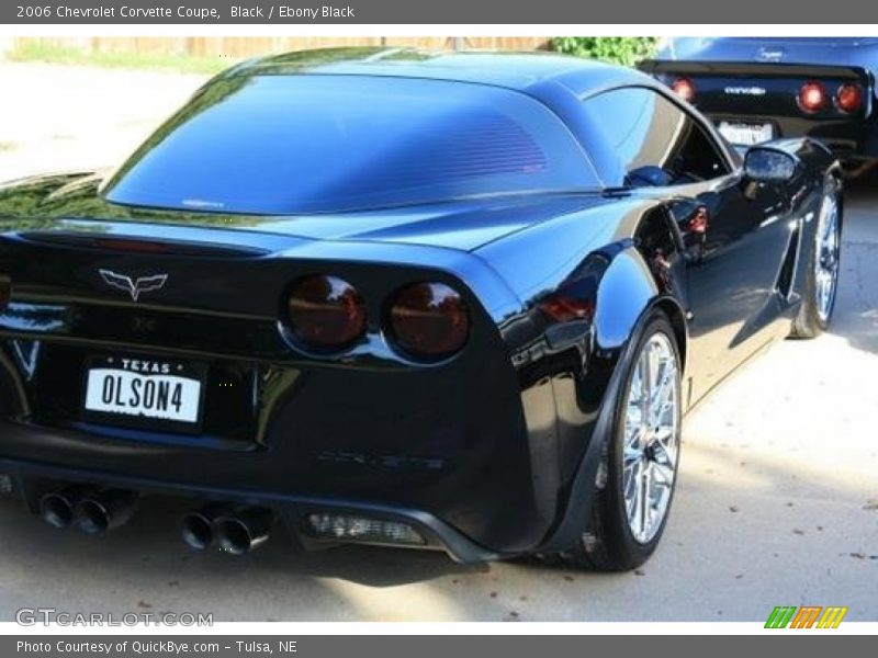 Black / Ebony Black 2006 Chevrolet Corvette Coupe