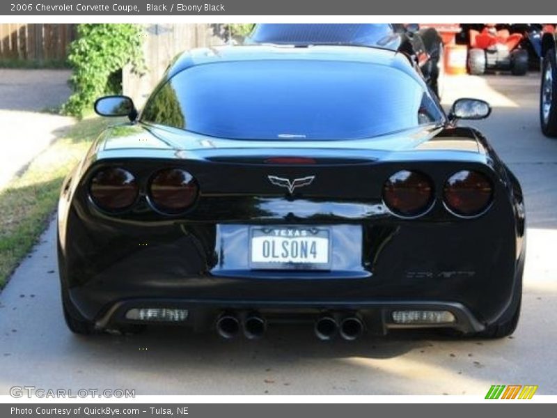 Black / Ebony Black 2006 Chevrolet Corvette Coupe