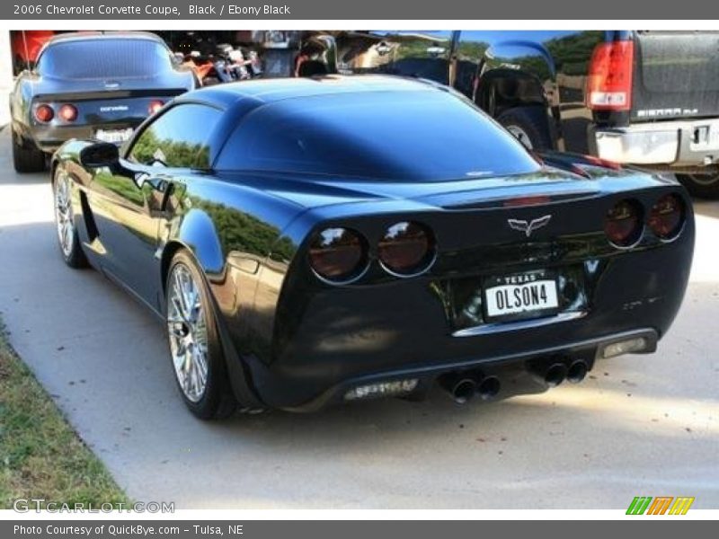 Black / Ebony Black 2006 Chevrolet Corvette Coupe
