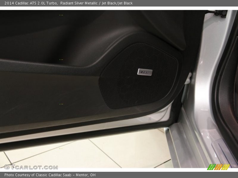 Radiant Silver Metallic / Jet Black/Jet Black 2014 Cadillac ATS 2.0L Turbo