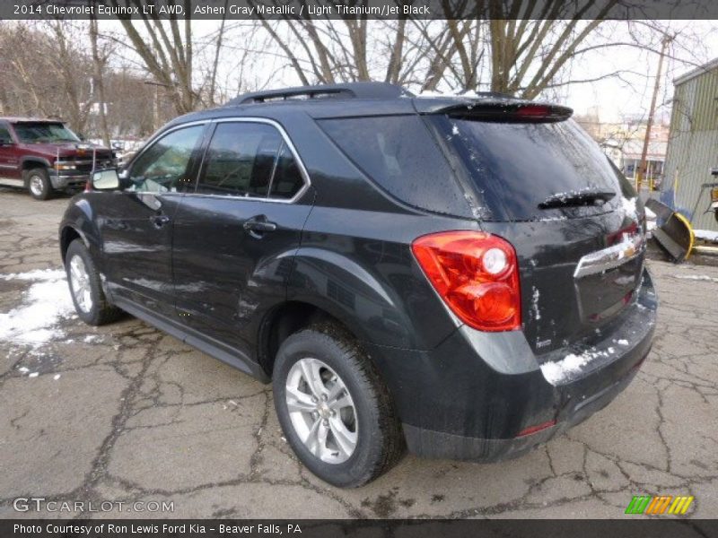 Ashen Gray Metallic / Light Titanium/Jet Black 2014 Chevrolet Equinox LT AWD
